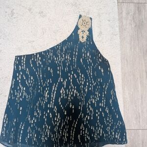 Lilly Pulitzer Sienna One-Shoulder Shirt